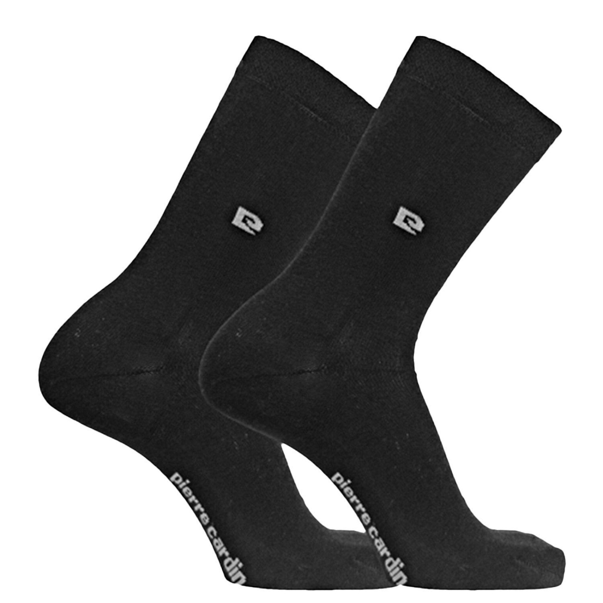Voir la diapositive 4 : PIERRE CARDIN Lot de 12 paires de chaussettes de ville unies modèle pc 00399