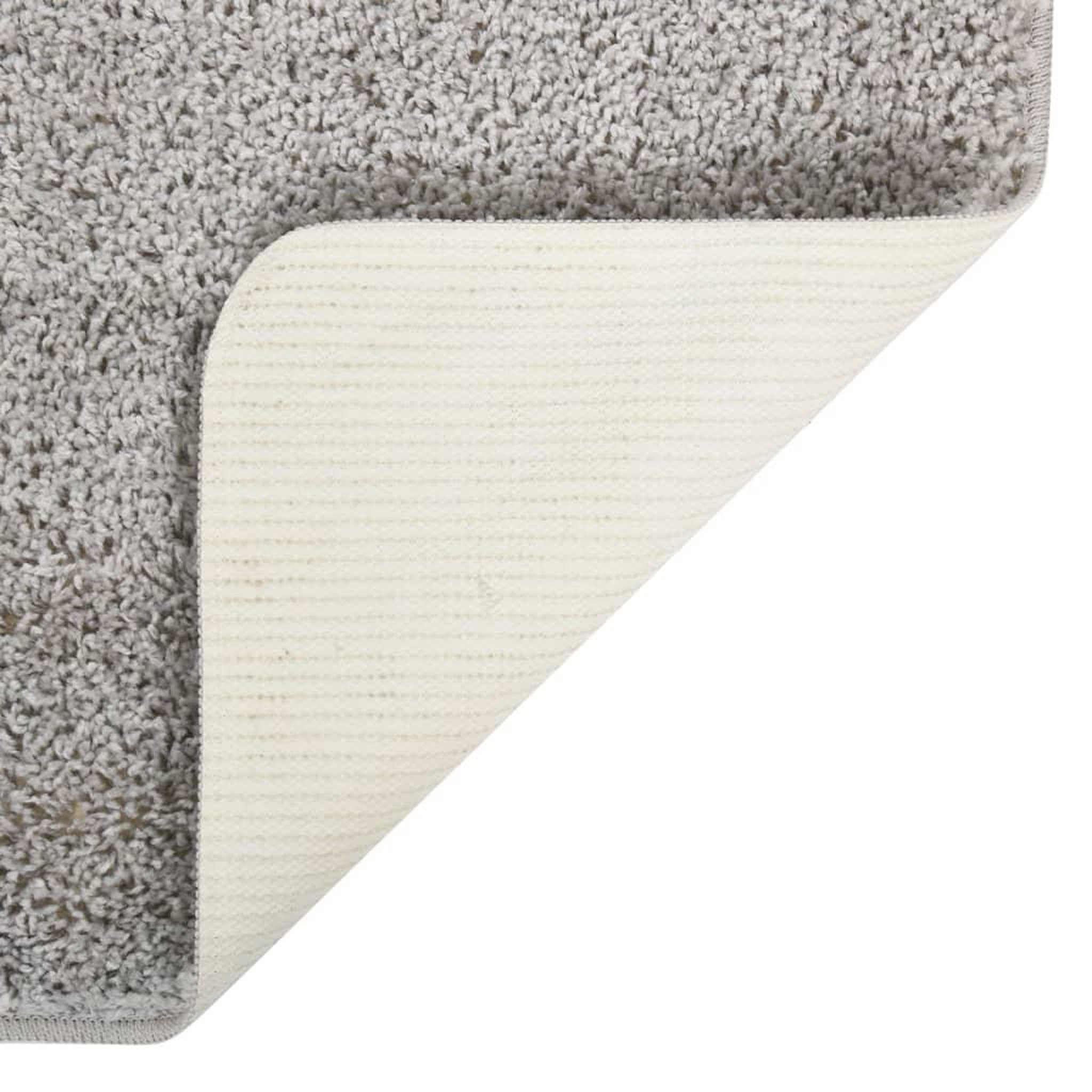 Voir la diapositive 3 : VIDAXL Tapis shaggy antiderapant Gris clair 140x200 cm