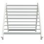Voir la diapositive 3 : VIDAXL Sechoir pour baignoire extensible 53-90 cm aluminium