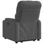 Voir la diapositive 5 : VIDAXL Fauteuil inclinable de massage electrique Gris fonce Tissu