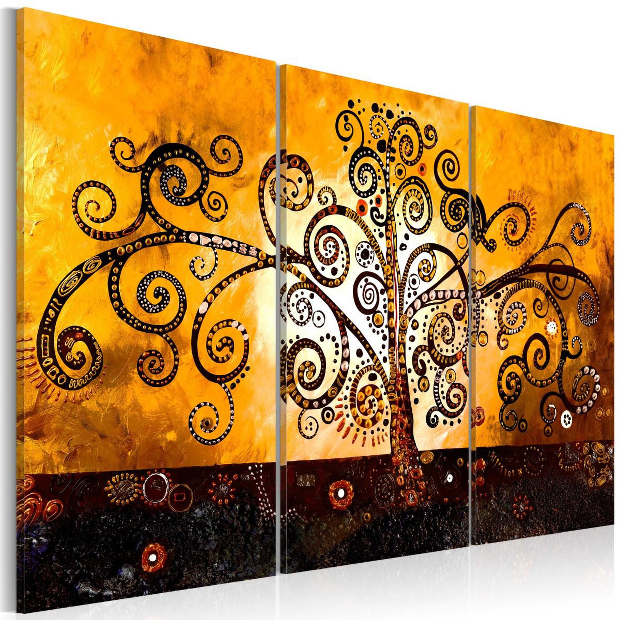 Paris Prix Tableau imprimé  solar tree. Coloris disponibles : Multicolore