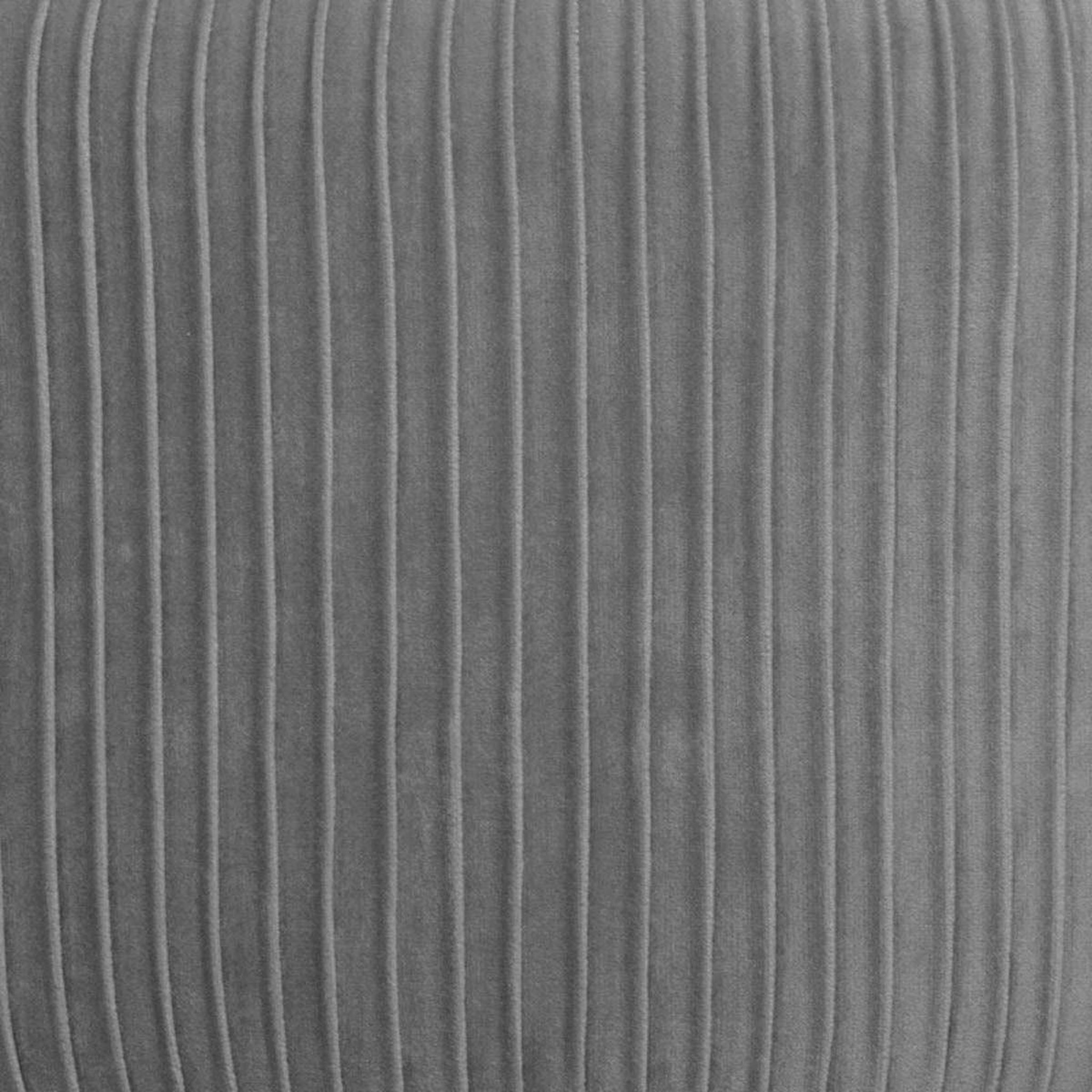 Voir la diapositive 6 : ATMOSPHERA Fauteuil design en velours  solaro  78cm gris