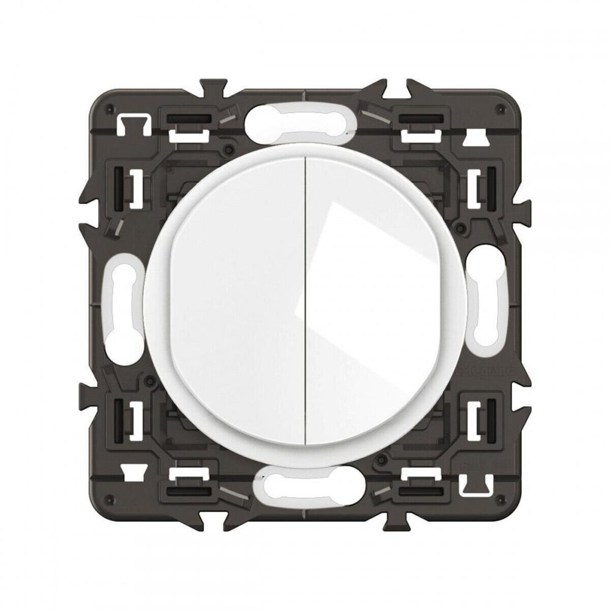 Legrand Double inter vv compo celiane blanc