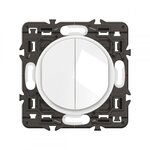 Legrand Double inter vv compo celiane blanc