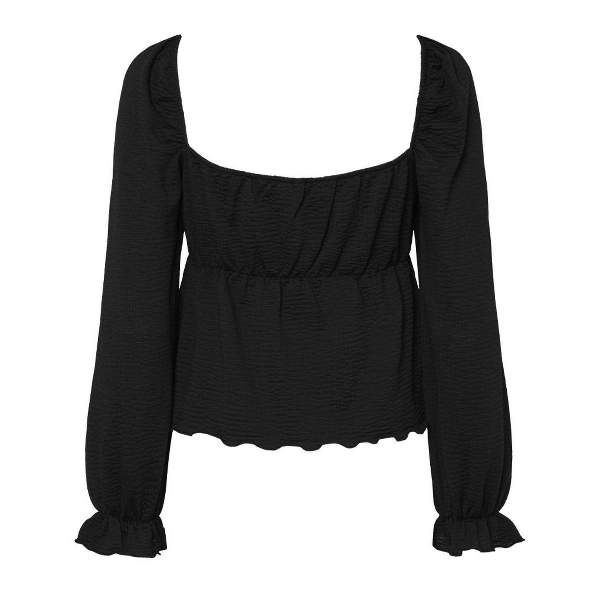 Voir la diapositive 2 : Pieces Top Noir Femme Pieces Fay