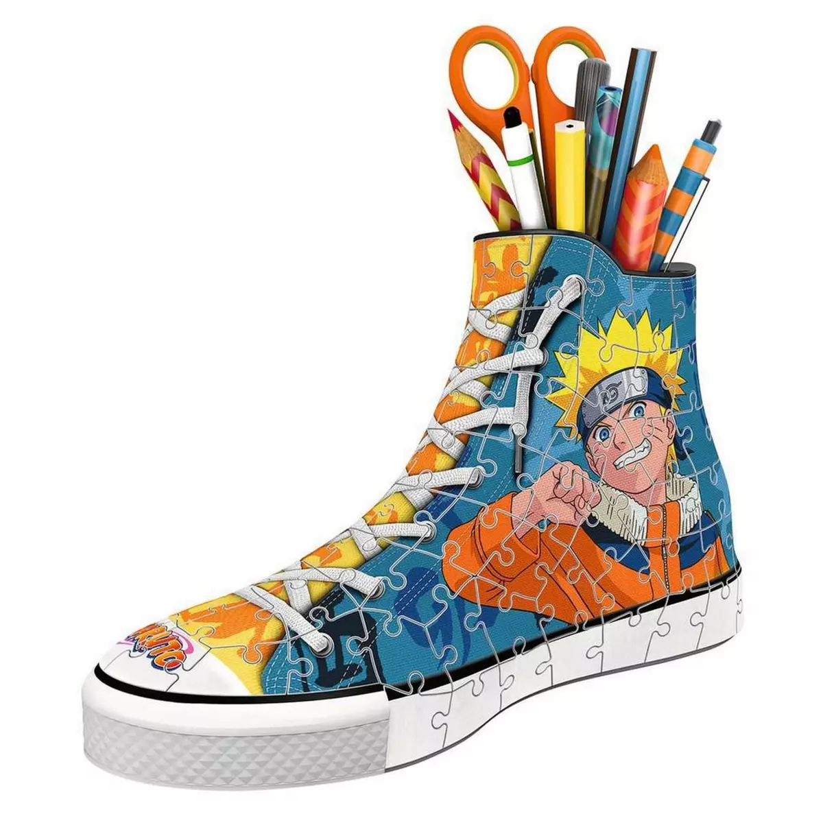 RAVENSBURGER Puzzle 3D 108 pièces sneaker : Naruto