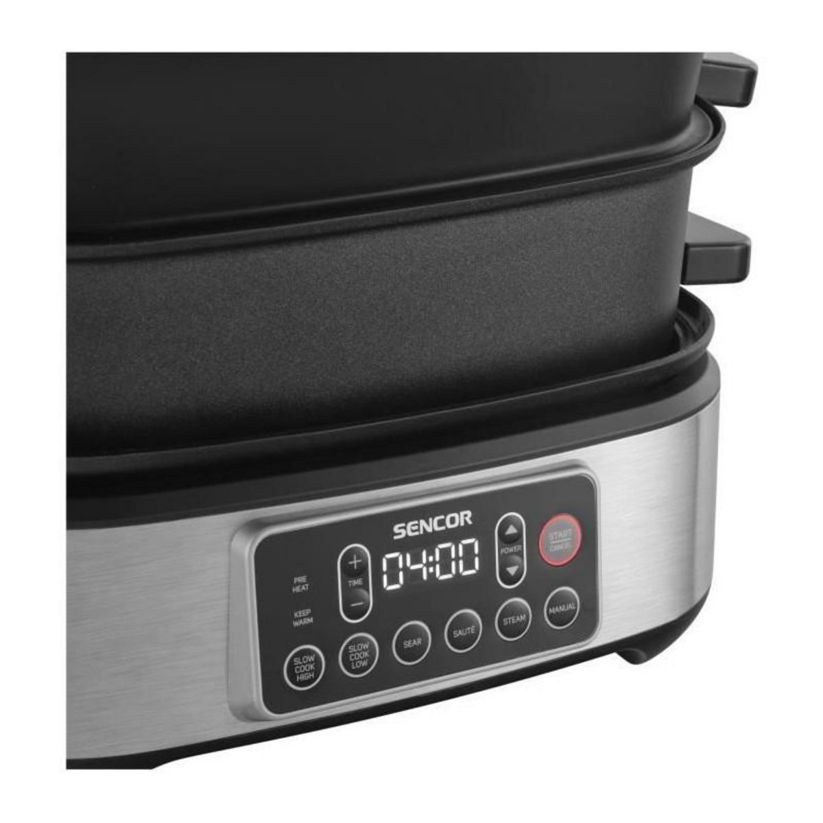 SENCO Mijoteuse et grill multifonction - SENCOR - SPR 6300BK - 6 L - Noir