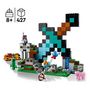 Voir la diapositive 4 : LEGO Minecraft 21244 L'avant poste de l'épée, Jouet de Construction, avec Figurines Creeper, Guerrier Gardien et Squelette,