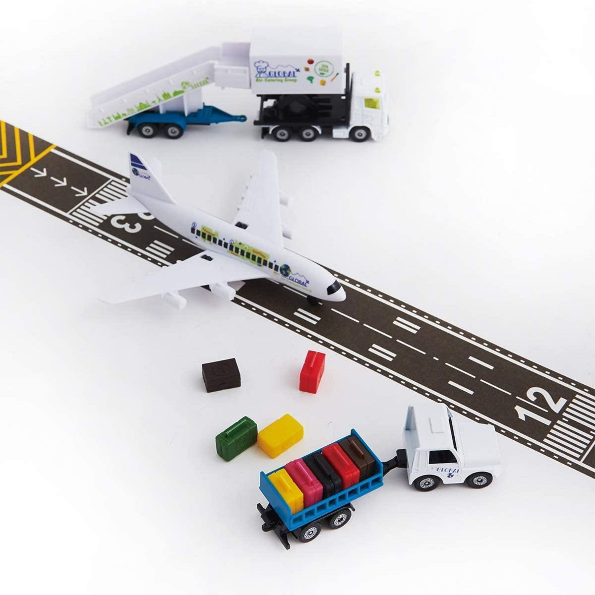 Siku 6312 Ensemble aéroportuaire avec ruban de piste