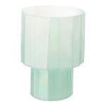 Paris Prix Photophore Design en Verre  Ann  23cm Bleu
