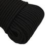 Voir la diapositive 4 : VIDAXL Corde de travail Noir 4 mm 25 m Polyester