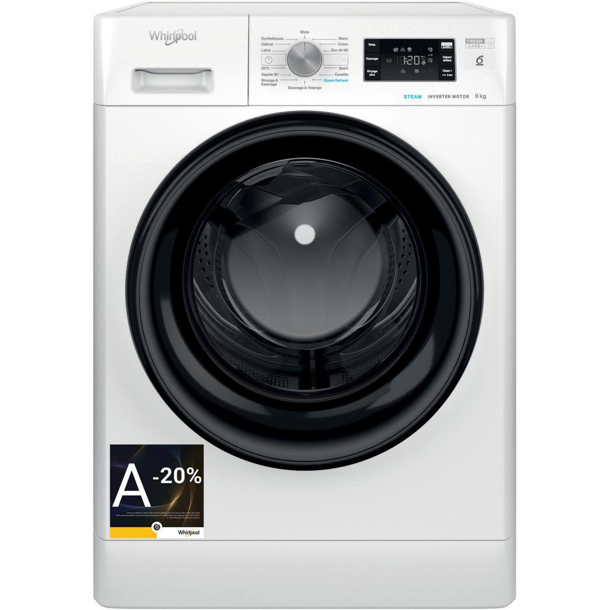 Whirlpool Lave linge hublot ffbp9489bvfr