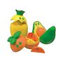 Voir la diapositive 2 : CLEMENTONI Jouet éducatif Clementoni Fruits à Assembler multicolore