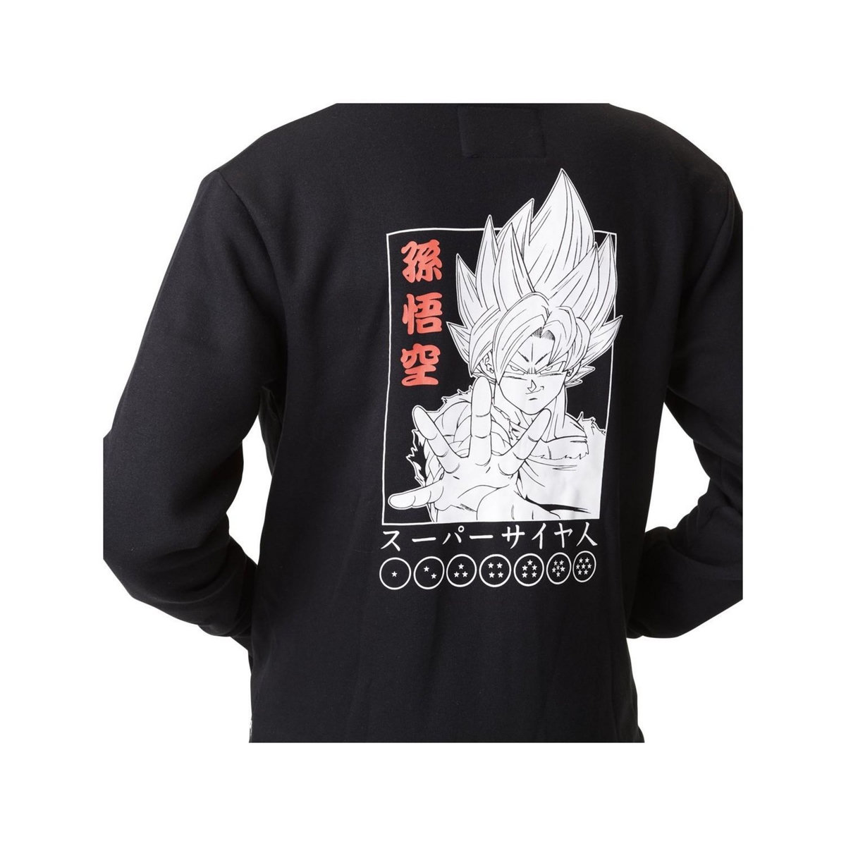 CAPSLAB Sweat à capuche avec zip homme Dragon Ball Z Goku