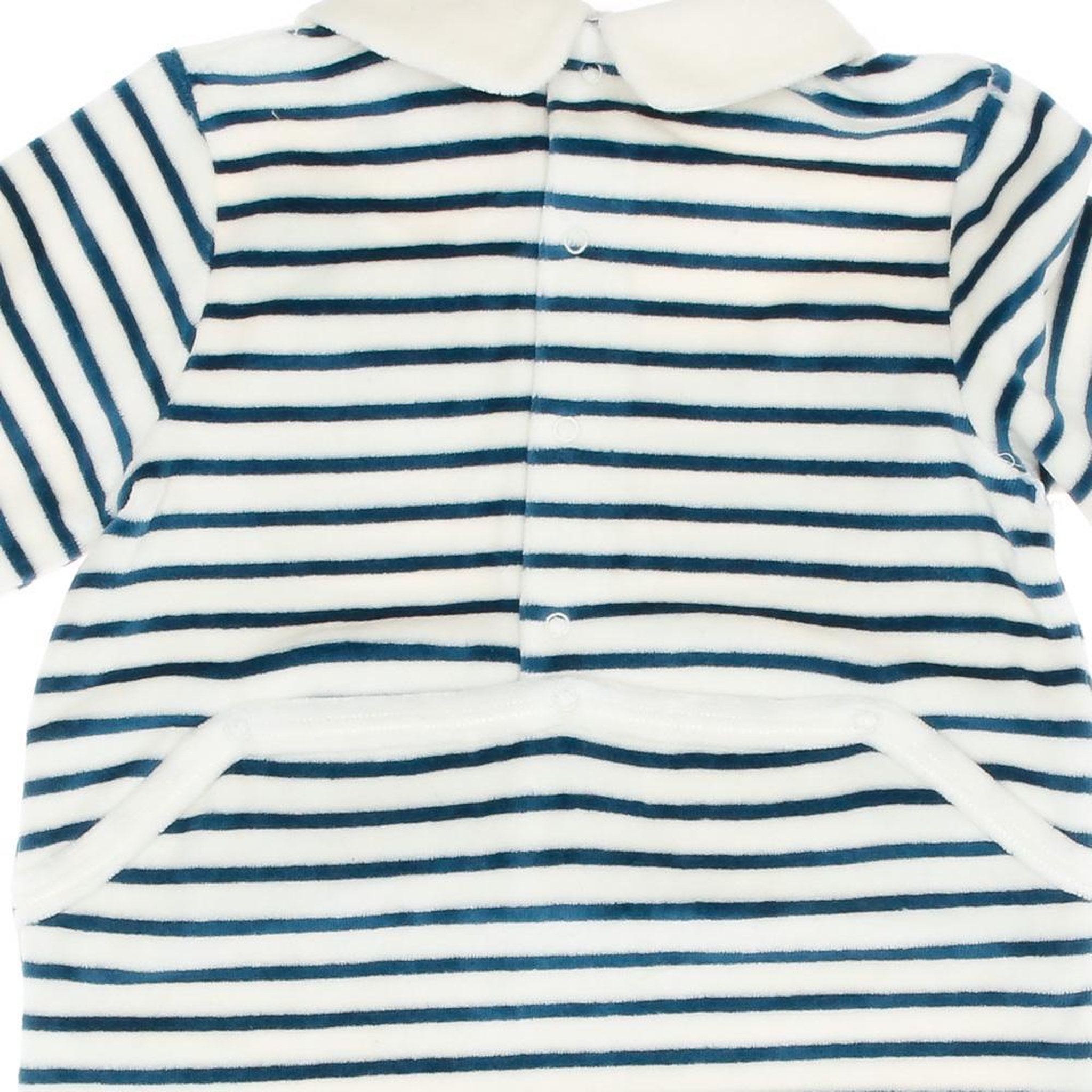 Voir la diapositive 2 : ELLE EST OU LA MER Pyjamas Rayures Blanc/ Garçon Elle est ou la mer Jama