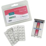 EDG By Aqualux Trousse d'analyse piscine chlore pH pastilles 2x20 analyses