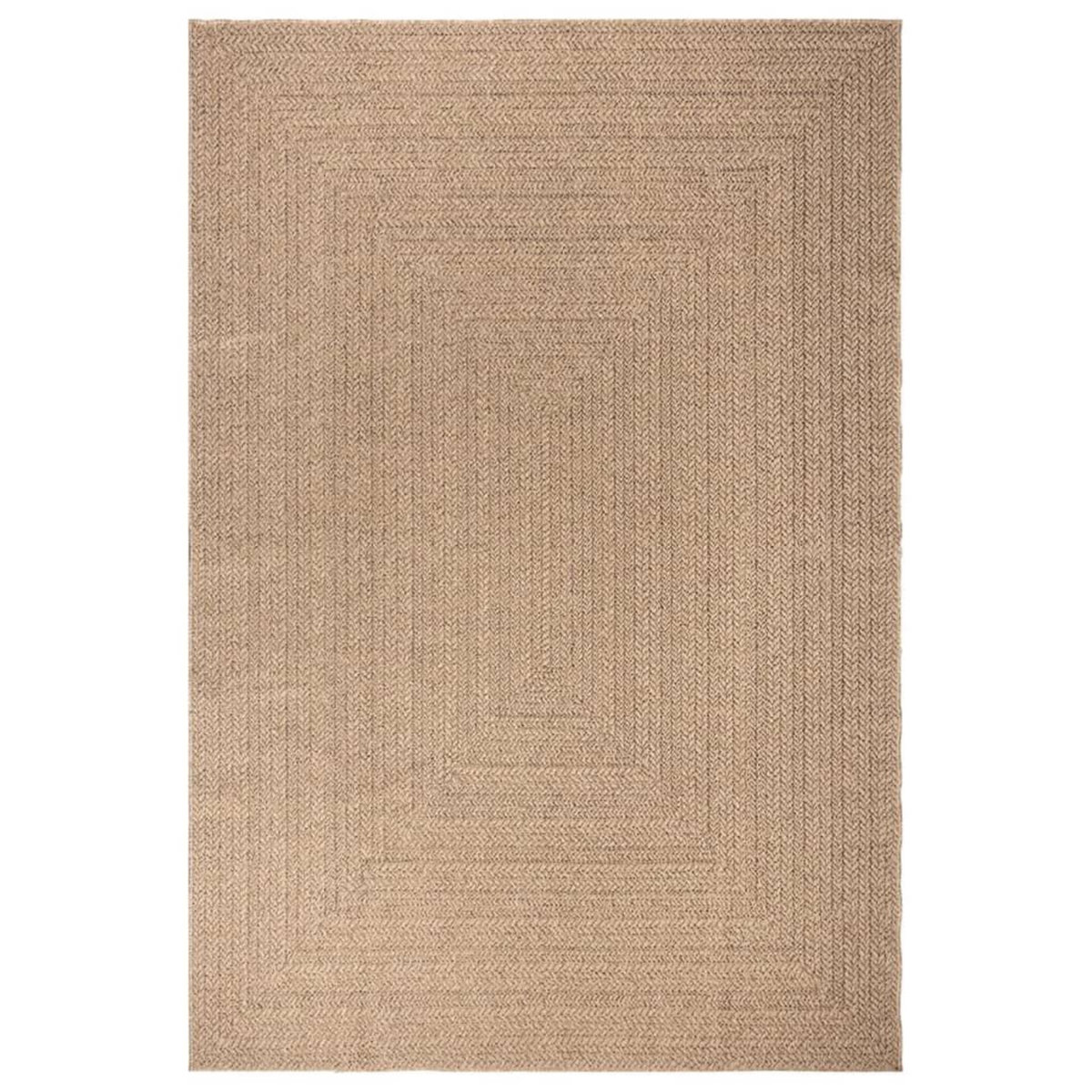 VIDAXL Tapis ZIZUR 200x290 cm aspect de jute interieur et exterieur