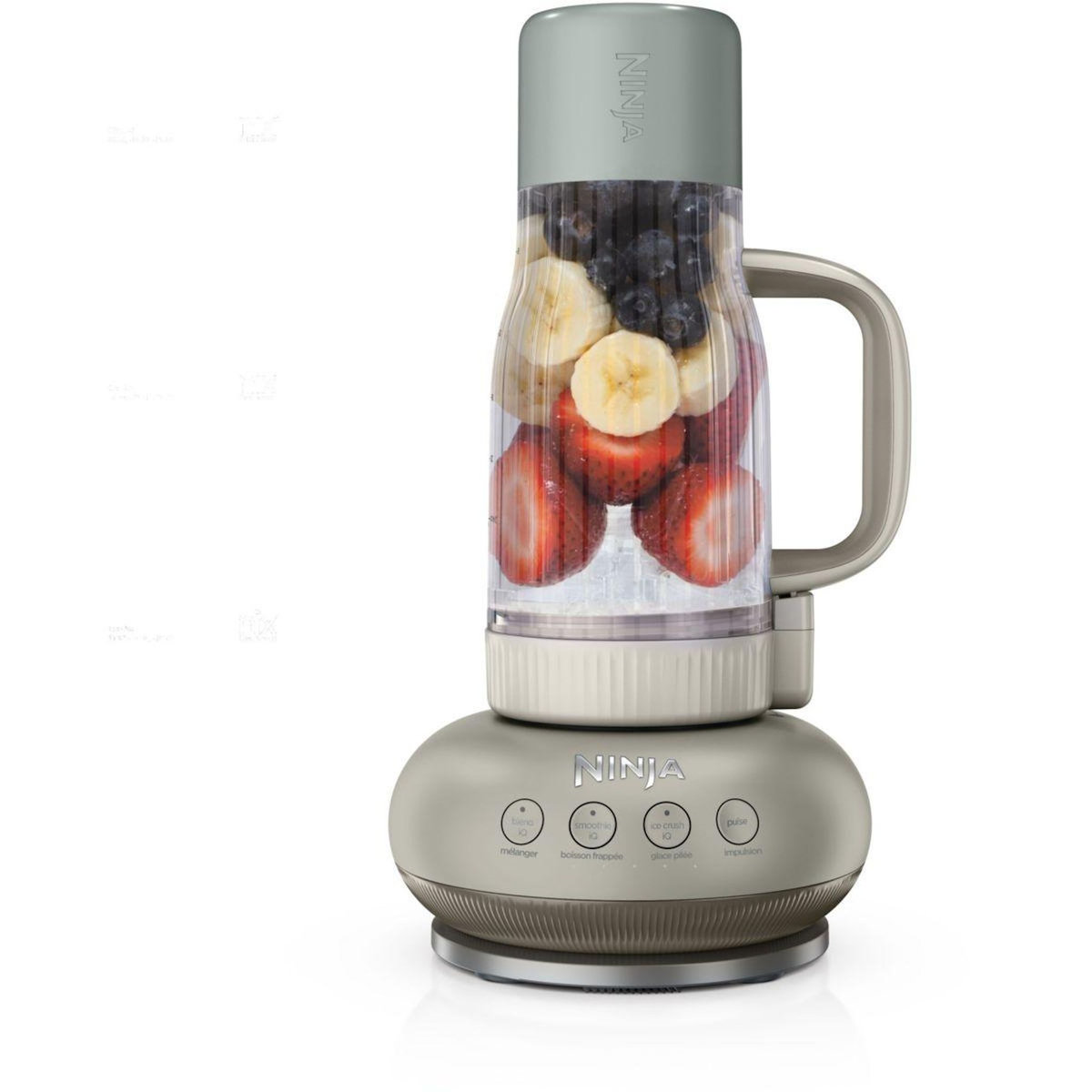 NINJA Blender BlendBoss Stone DB351EUST, portable sans fil, 0,8 L