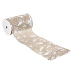 ATMOSPHERA Guirlande de Noël  Manoir d'Hiver  12x500cm Beige