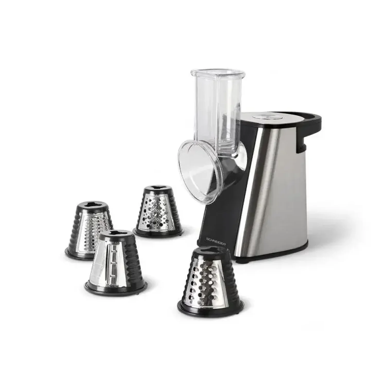 Râpe À Légumes Électrique Schneider SCFP34200X – 200 W, 4 Cônes - vue 5