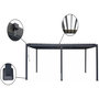 Voir la diapositive 4 : Habitat et Jardin Pergola bioclimatique autoportante en aluminium  Kensington  - 3 x 6 m - Gris