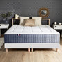 Voir la diapositive 6 : IDLITERIE Ensemble matelas ressort 7 zones KING STYLE, mémoire de forme, sommier, couette, oreillers