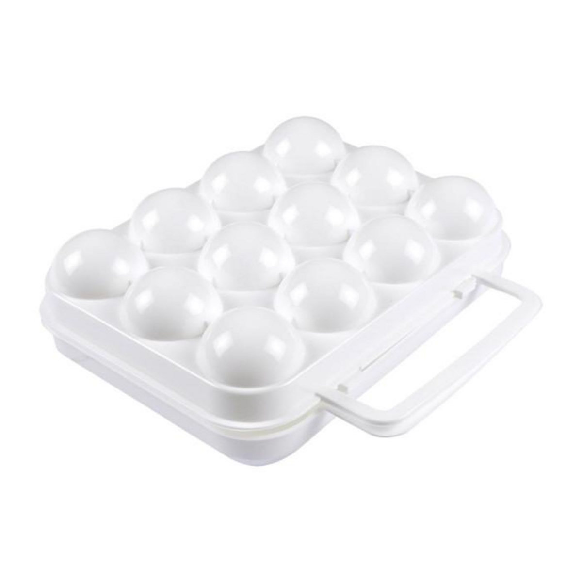 Paris Prix Boîte de Conservation  12 Œufs  20cm Blanc