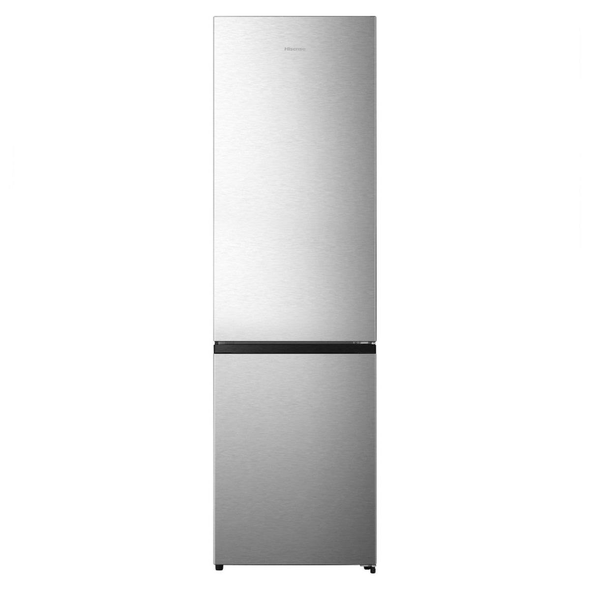 Hisense Réfrigérateur combiné 60cm 336l nofrost inox - RB440N4BCE