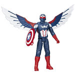 HASBRO Marvel Studios Captain America Brave New World, figurine Captain America Deluxe de 30 cm