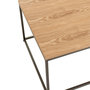 Voir la diapositive 5 : Paris Prix Table d'Appoint en Bois  Dresa  60cm Naturel