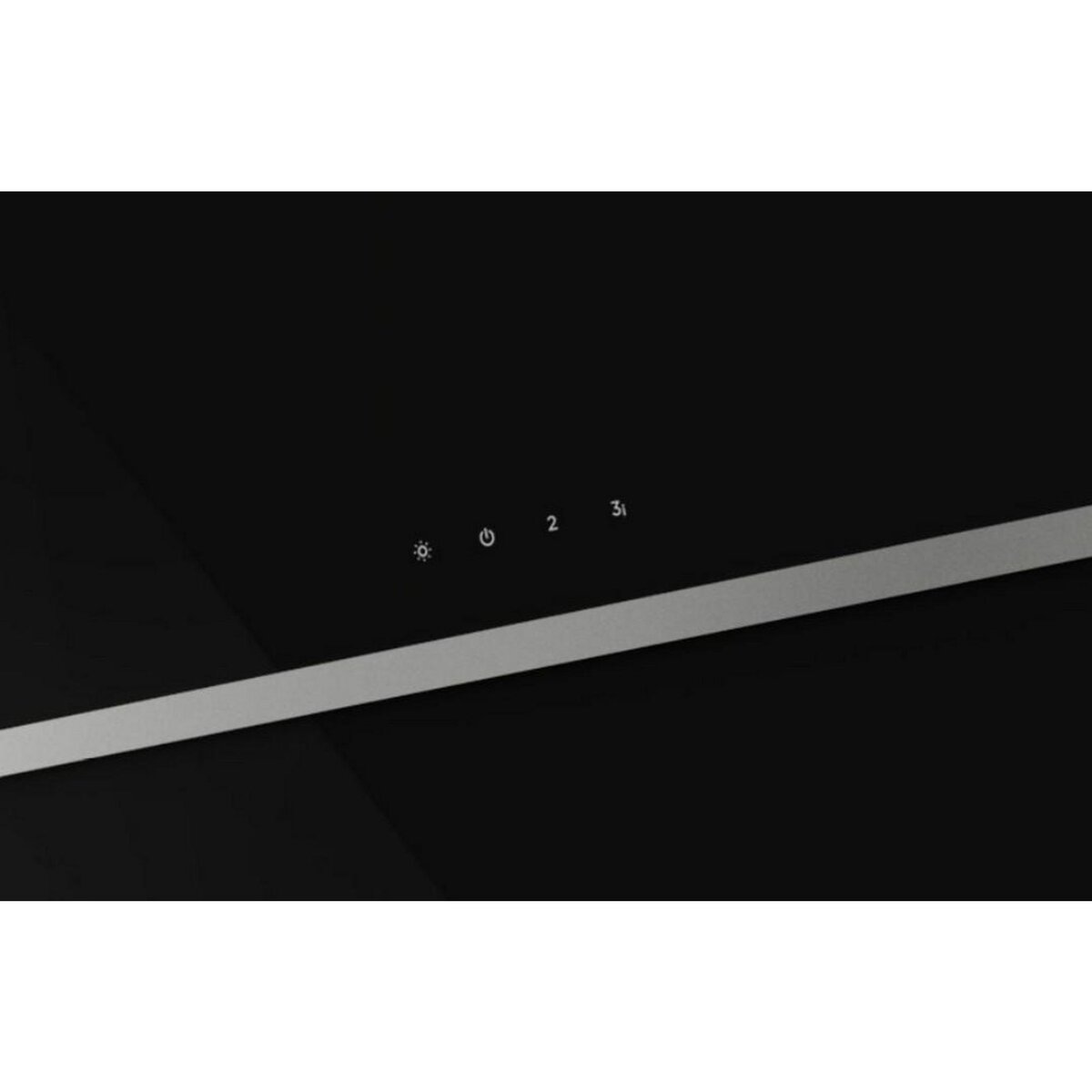 ROBLIN Hotte décorative inclinée 80cm 580m3/h noir - 5629997