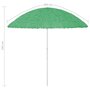Voir la diapositive 6 : VIDAXL Parasol de plage Hawaii vert 300 cm