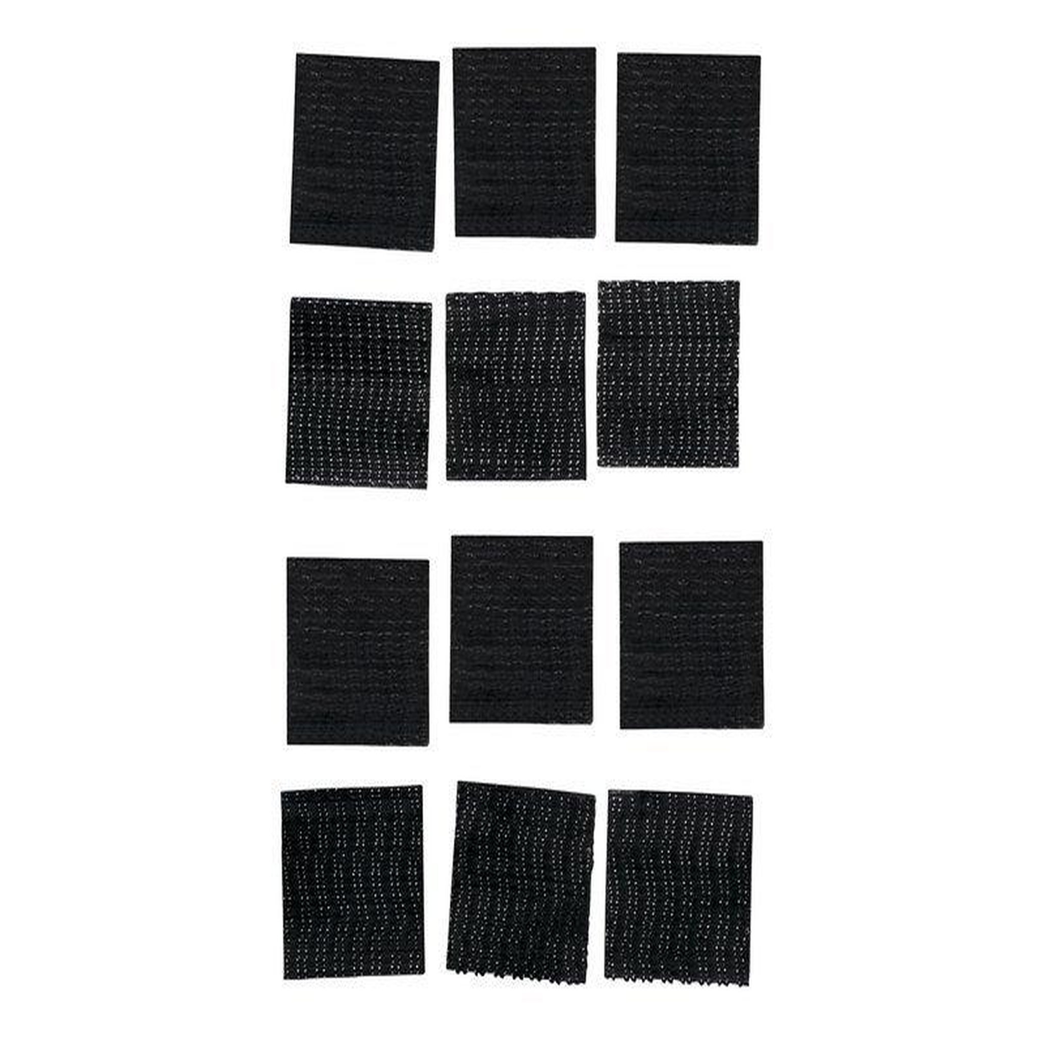 CENTRALE BRICO 12 Pastilles agrippantes adhésives noir SCOTCH L.2.5 x l.25 mm