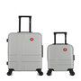 Voir la diapositive 1 : SWISS KOPPER SWISS KOPPER - LOT DE 2 - Valises weekend et cabine XXS USTER
