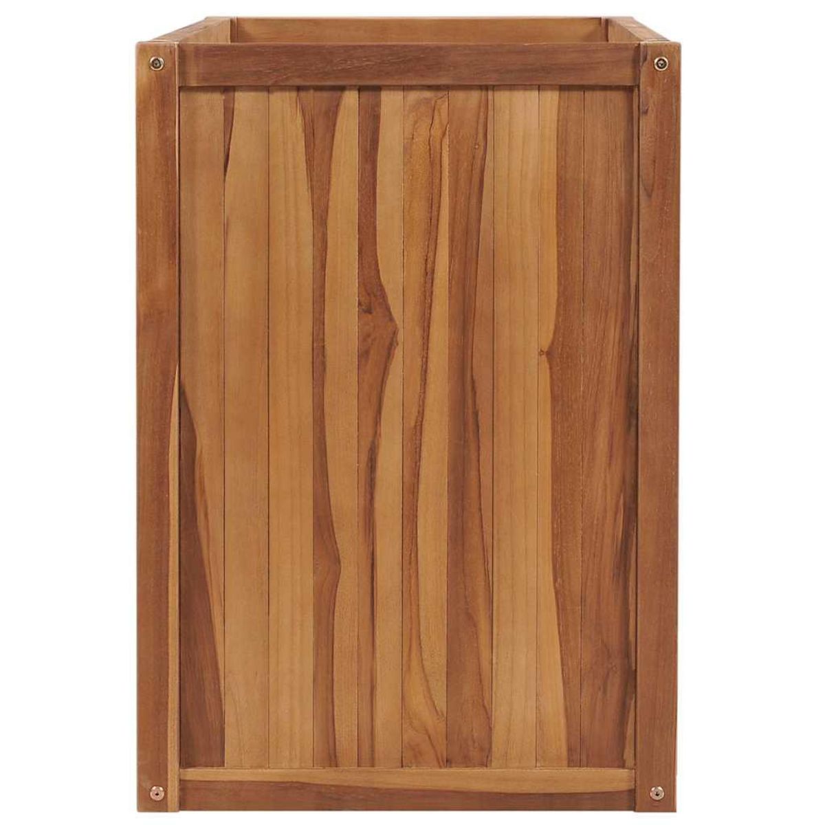 VIDAXL Lit sureleve 100x50x70 cm Bois de teck solide