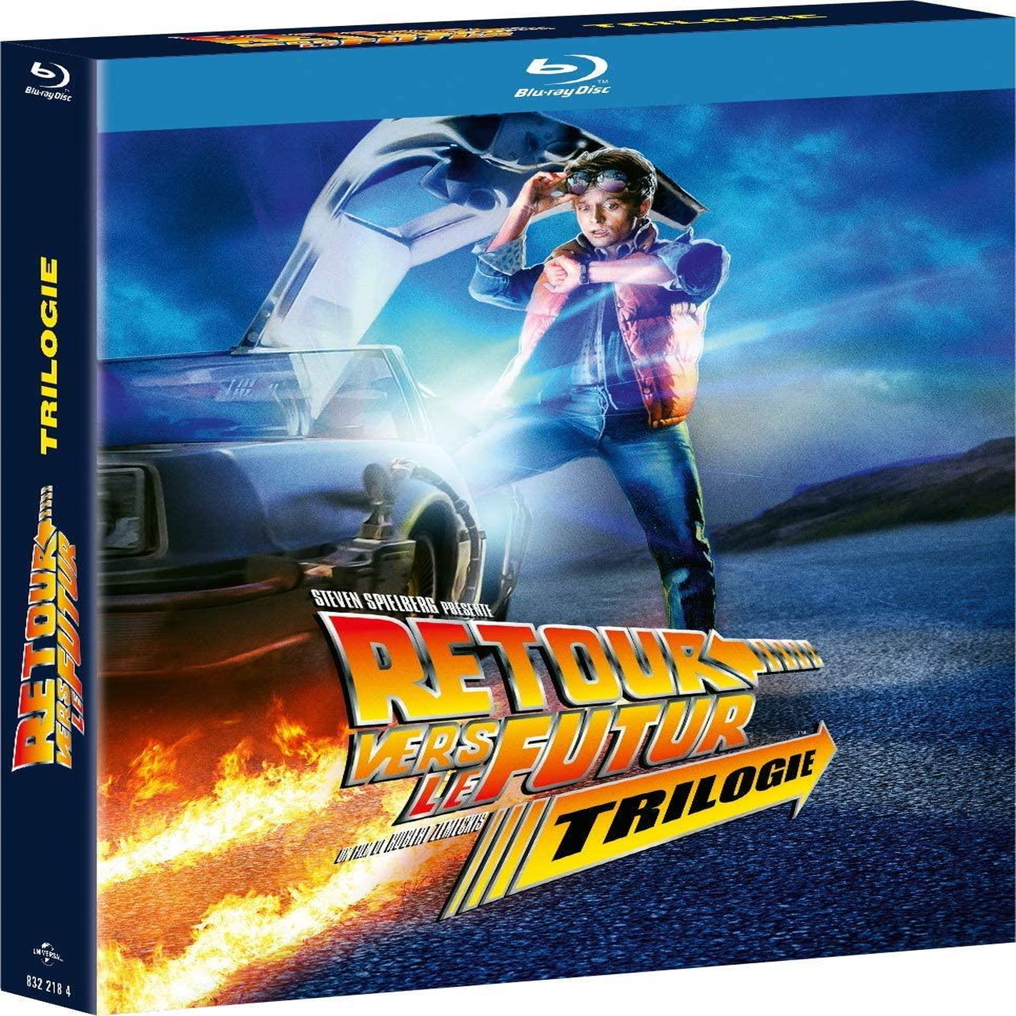 Voir la diapositive 1 : Coffret Retour vers le Futur Trilogie Blu-Ray