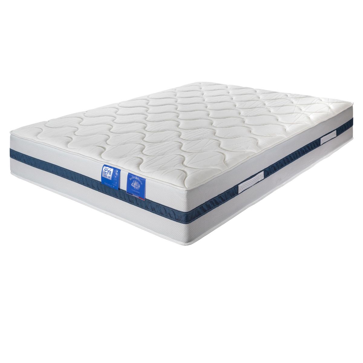 Matelas ressorts ensachés, épaisseur 30 cm  140x190 cm PALAIS ROYAL 
