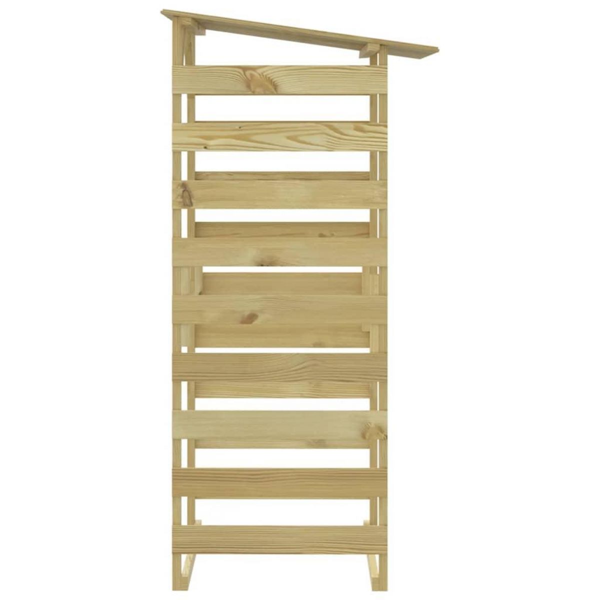 VIDAXL Pergolas avec toits 2 pcs 100x90x200 cm Bois de pin impregne