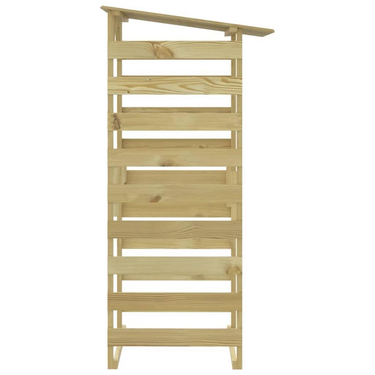 VIDAXL Pergolas avec toits 2 pcs 100x90x200 cm Bois de pin impregne