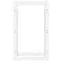 Voir la diapositive 5 : VIDAXL Support pour bois de chauffage Blanc 60x25x100 cm Bois de pin