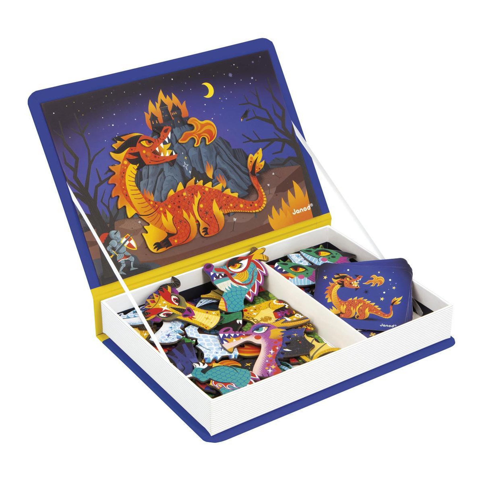 JANOD Magneti Book theme Dragons