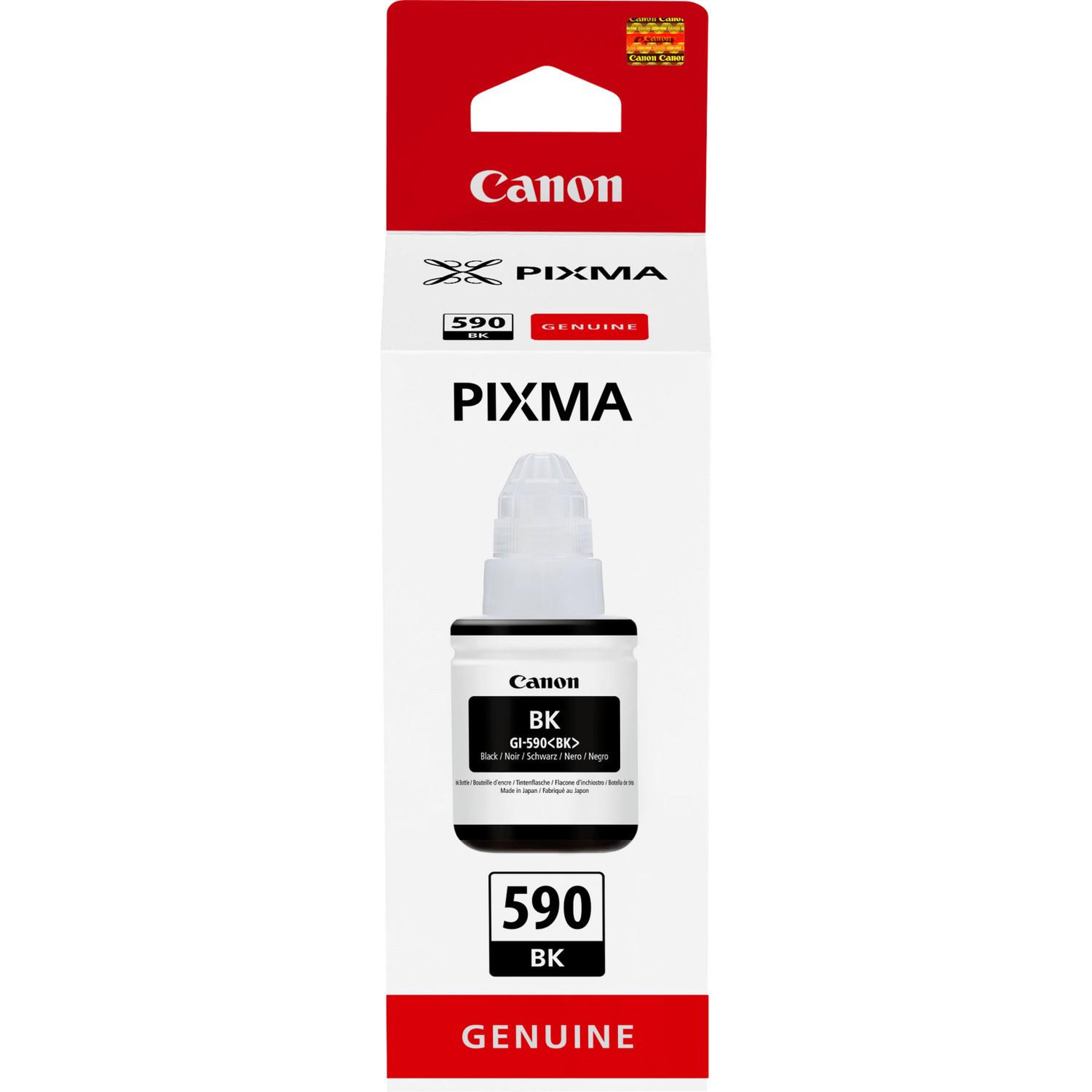 Voir la diapositive 2 : Canon Cartouche d'encre bouteille d'encre gi-490 noire pixma série g - 0663c001
