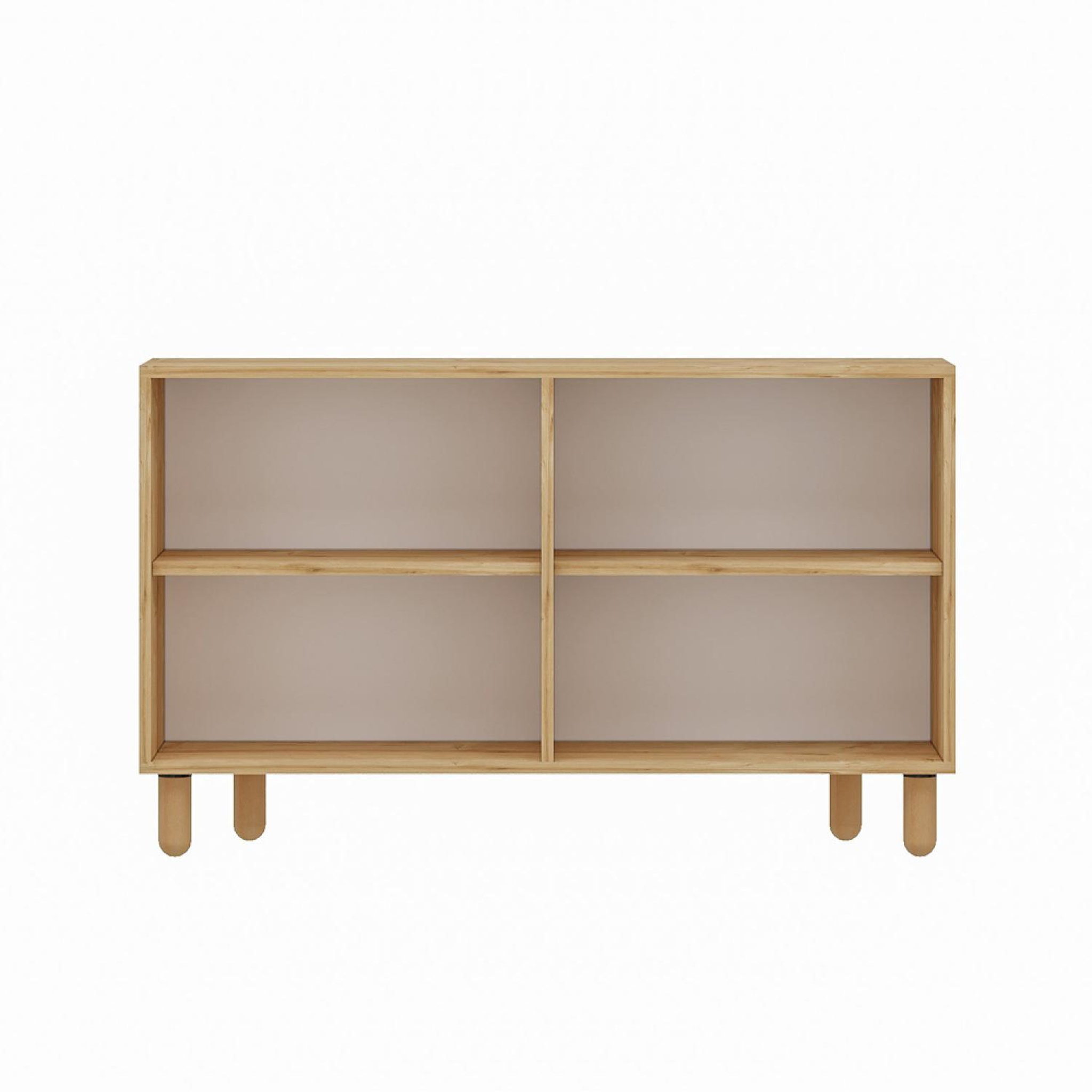 Voir la diapositive 6 : CONCEPT USINE Buffet 4 portes aspect bois design graphique120x73cm VINCI