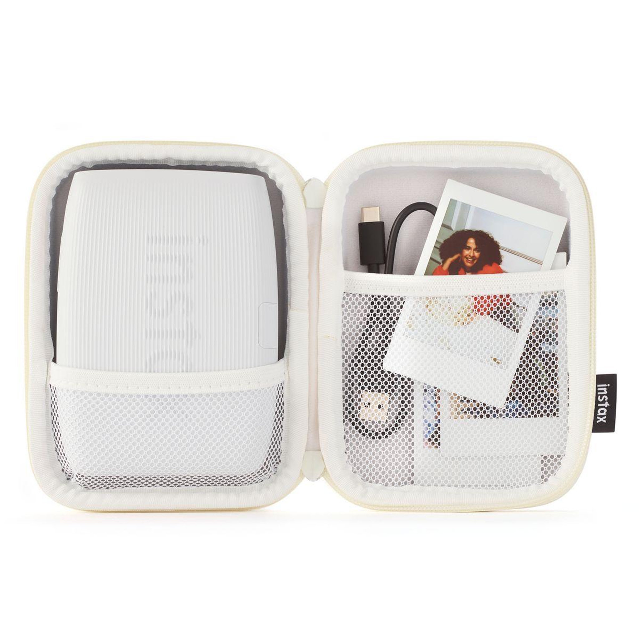 Voir la diapositive 2 : FUJIFILM Housse instax mini link blanc