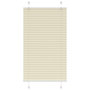 Voir la diapositive 1 : VIDAXL Store plisse creme 80x100 cm largeur du tissu 79,4 cm polyester