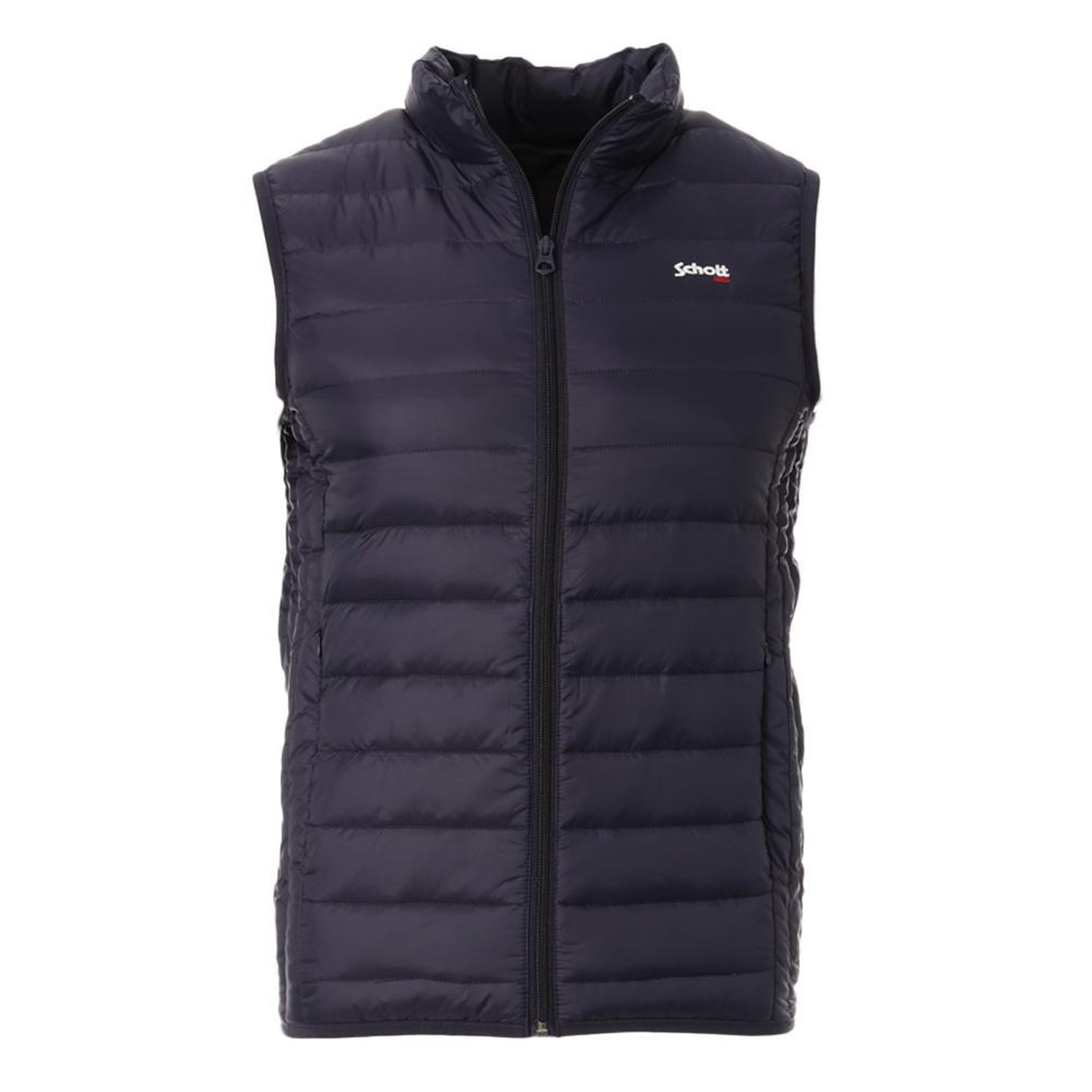 Schott Doudoune Sans Manches Marine Homme Schott OAKLANDVRS. Coloris disponibles : Bleu