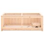 Voir la diapositive 4 : VIDAXL Cage a hamster 104x52x38 cm bois massif de sapin