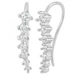 SC CRYSTAL Boucles d'oreilles par SC Crystal ornées de Zirconium