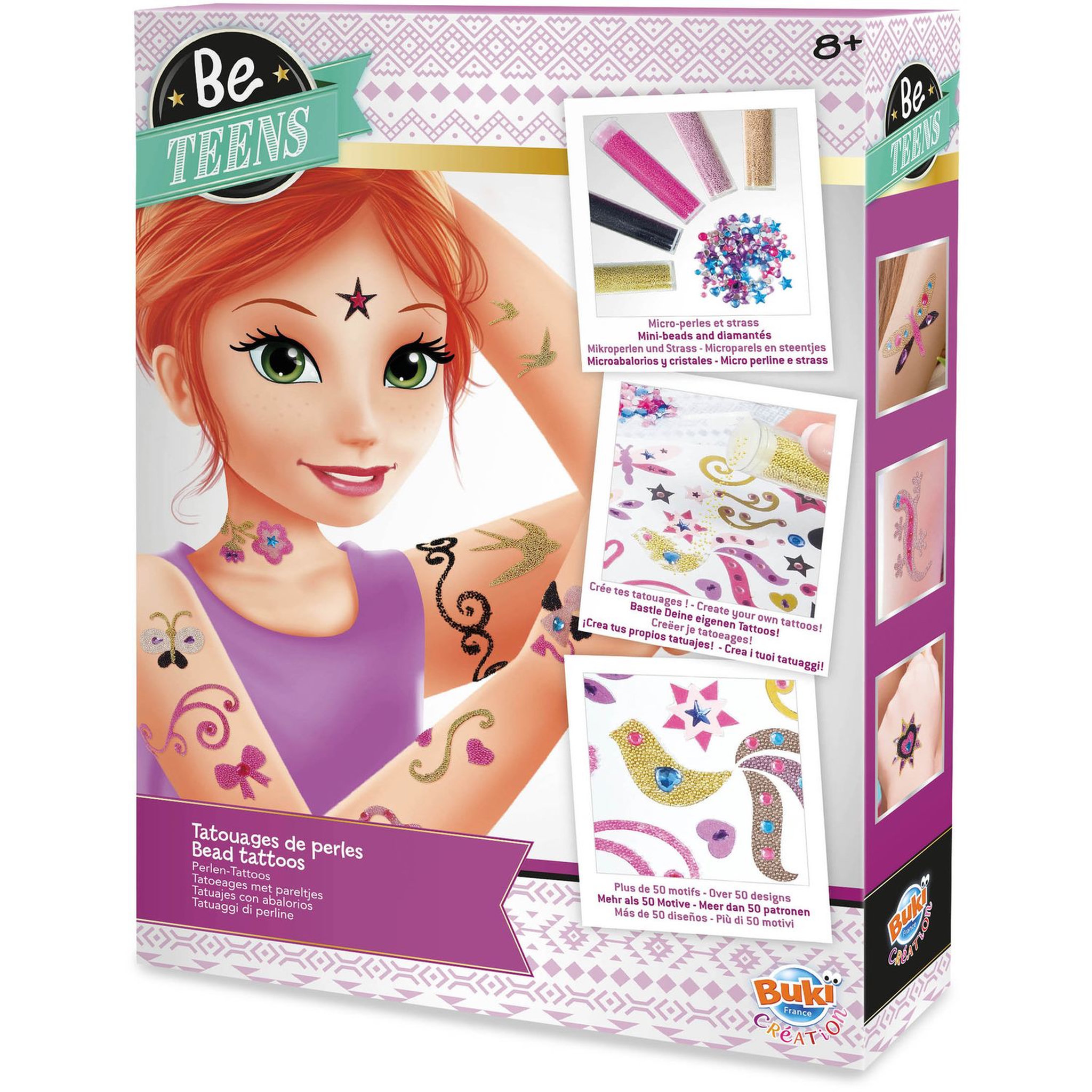 BUKI Tatouages de perles 