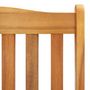 Voir la diapositive 5 : VIDAXL Chaise a bascule avec coussins Bois d'acacia massif